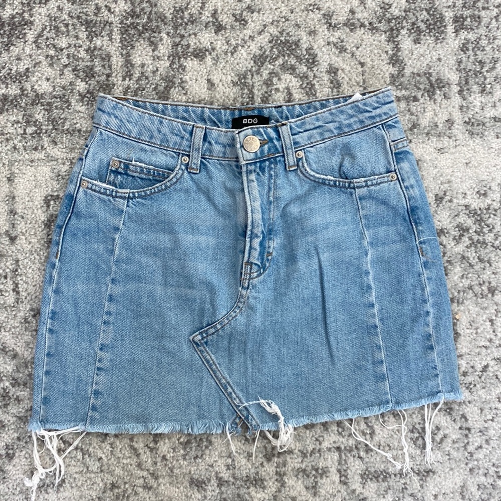 BDG Mini denim skirt